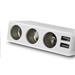 Technaxx nabíječka do auta, 4x USB port (2x 1A, 2x 2,4A), 3x zásuvka 12 V 4260358121185