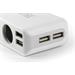 Technaxx nabíječka do auta, 4x USB port (2x 1A, 2x 2,4A), 3x zásuvka 12 V 4260358121185