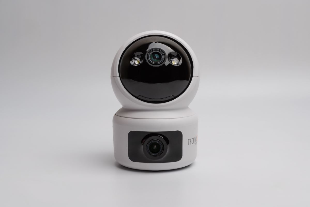 Technaxx vnitřní duální IP kamera, Wi-Fi, černá (TX-327) 4260358128535