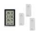 TechnoLine WS 7060 - digitální teploměr s vlhkoměrem se třemi bezdrátovými čidly