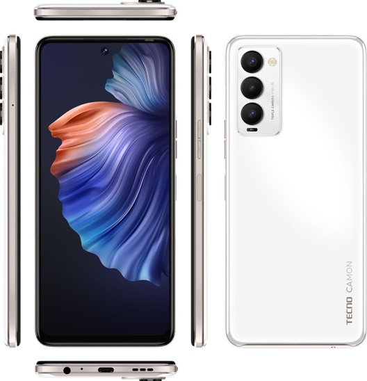 Tecno Camon 18 6/128GB Ceramic White 4895180773341
