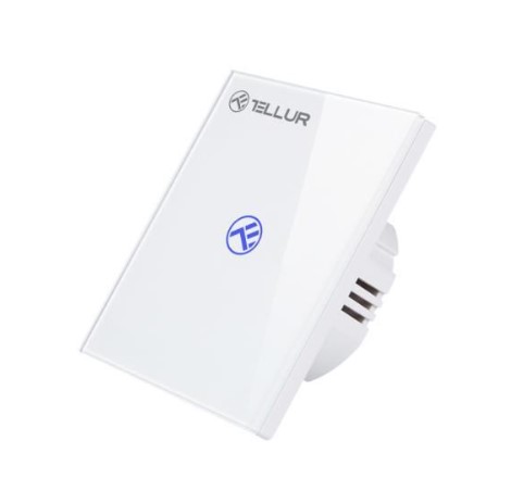 Tellur WiFi Smart Spínač, 1 port, 1800W, 10A bílý TLL331481