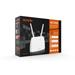 Tenda 4G07 Wi-Fi AC1200 4G LTE router, 2x WAN/LAN, 1x miniSIM, IPv6, VPN, LTE Cat.4,4x anténa,CZ app