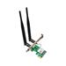 Tenda E12 Wireless AC1200 PCI Express Adapter 1167 Mbps, 2x 5 dBi, Windows 10, PCIe, autoinstall
