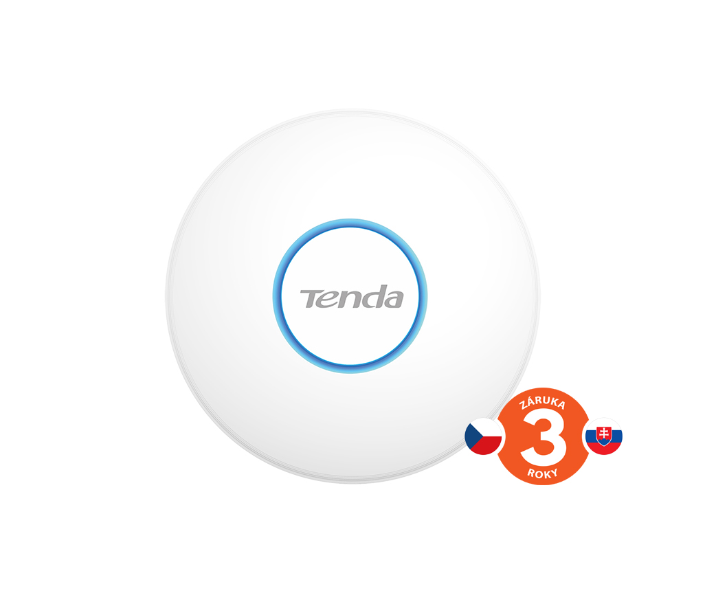 Tenda i27 WiFi6 AX3000 AP 2976 Mb/s, 1x GLAN, 16x SSID, VLAN, aktivní PoE, stěna/strop, Client + AP 75011998