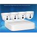 Tenda K4P-4CR - PoE kamerový set 4MPx, 4CH NVR + 4x IP kamera 4MPx, IP67, zvuk, web. rozhraní,CZ app