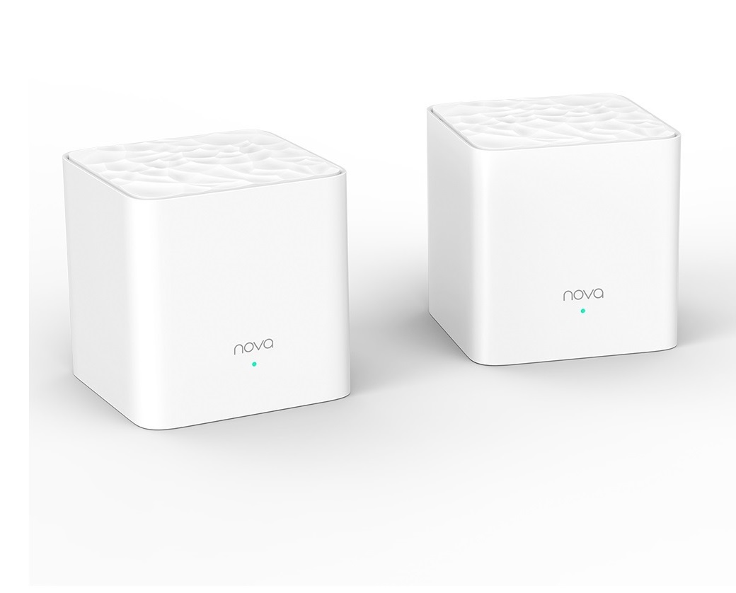 Tenda Nova MW3 (2-pack) WiFi AC1200 Mesh system Dual Band, 2x LAN/WAN, MU-MIMO, SMART aplikace MW3(2-pack)