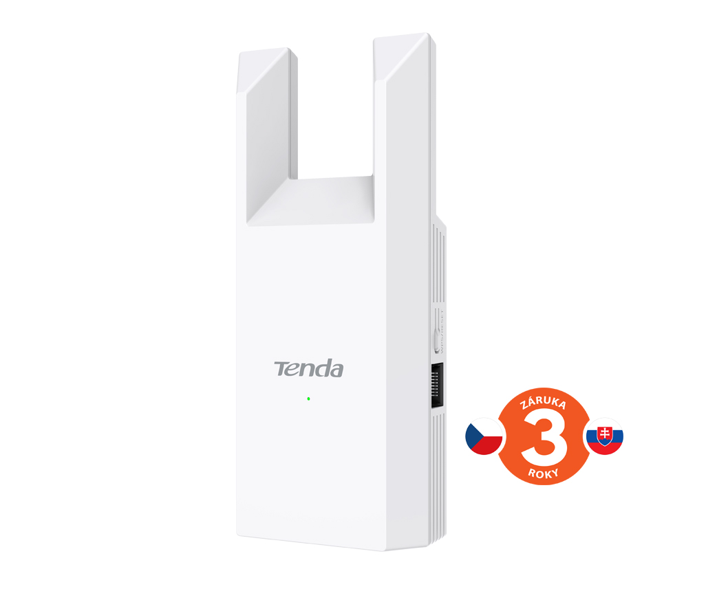 Tenda T10 - Wi-Fi Range Extender with LAN port 100 Mb/s, AP mode, Repeater mode, IPv6, WPS, 300 Mb/s 75012045