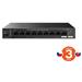 Tenda TEG1110PF-8-120W PoE AT switch 8xPoE 802.3af/at + Uplink RJ45 + SFP port, 110W, PoE+, fanless 75012025