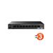 Tenda TEG1110PF-8-120W PoE AT switch 8xPoE 802.3af/at + Uplink RJ45 + SFP port, 110W, PoE+, fanless 75012025