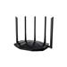 Tenda TX2 Pro AX1500 WiFi6 Router, 1x GWAN, 3x GLAN, IPv6, 5x 6dBi anténa, WPA3, CZ App