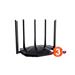 Tenda TX2 Pro AX1500 WiFi6 Router, 1x GWAN, 3x GLAN, IPv6, 5x 6dBi anténa, WPA3, CZ App