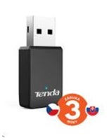 Tenda U9 Bezdrôtový adaptér WiFi USB, bezdrôtový AC650