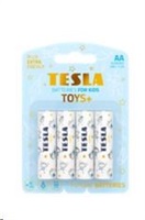 TESLA BATTERIES AA TOYS BOY ( LR06/ BLISTER FOIL 4 PCS)
