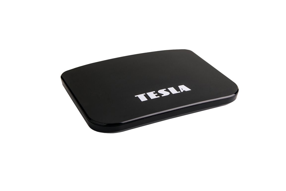 TESLA MediaBox TEH-500/ 4K Ultra HD/ DVB-T/T2/C/ H.265/HEVC/ KODI/ HDMI/ 2x USB/ BT/ LAN/ Wi-Fi/ Android 7.1.2/ černý