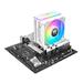 THERMAL TAKE Chladič CPU Astria 200 ARGB, 1x120mm, LGA1851, AM5, bílá CL-P137-AL12SW-A