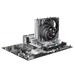 THERMAL TAKE Chladič CPU UX400, 1x120mm, LGA1851, AM5, černá CL-P149-AL12BL-A