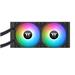 THERMAL TAKE Vodní chladič LA240 ARGB, 2x120mm ARGB, LGA1851, AM5, černá CL-W457-PL12SW-A