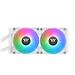 THERMAL TAKE Vodní chladič TH240 V2 Ultra ARGB, 2x120mm ARGB, LGA1851, AM5, bílá CL-W404-PL12SW-A