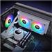 THERMAL TAKE Vodní chladič TH240 V2 Ultra ARGB, 2x120mm ARGB, LGA1851, AM5, bílá CL-W404-PL12SW-A