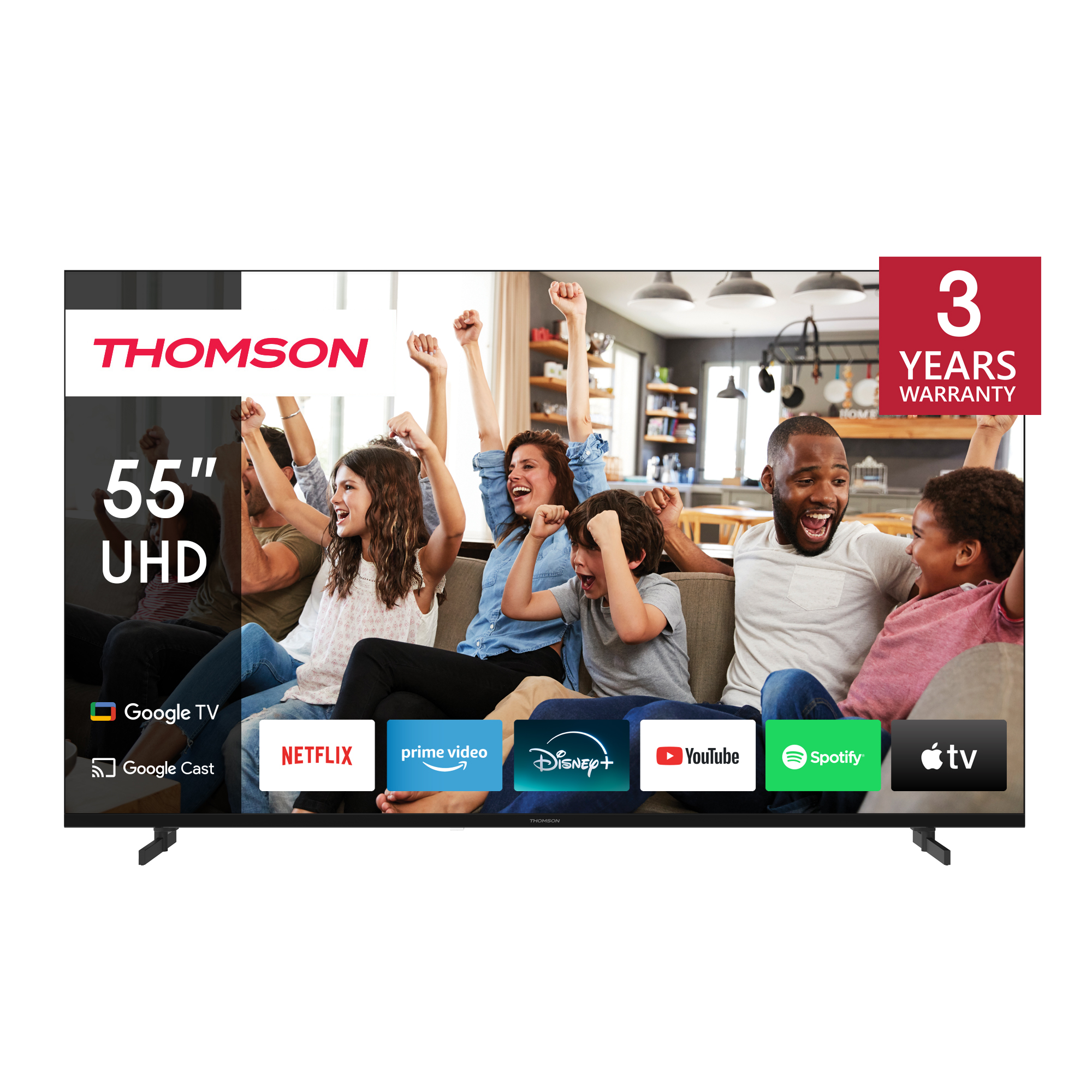 Thomson 55UG4S14 - 4K Smart 55" UHD LED Google TV