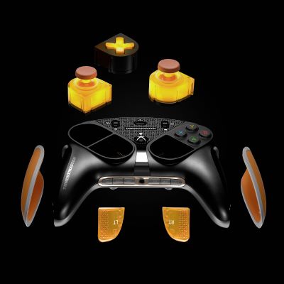 Thrustmaster eSwap X LED ORANGE CRYSTAL pack, pro PC a Xbox Series X/S (4460222) 3362934403195