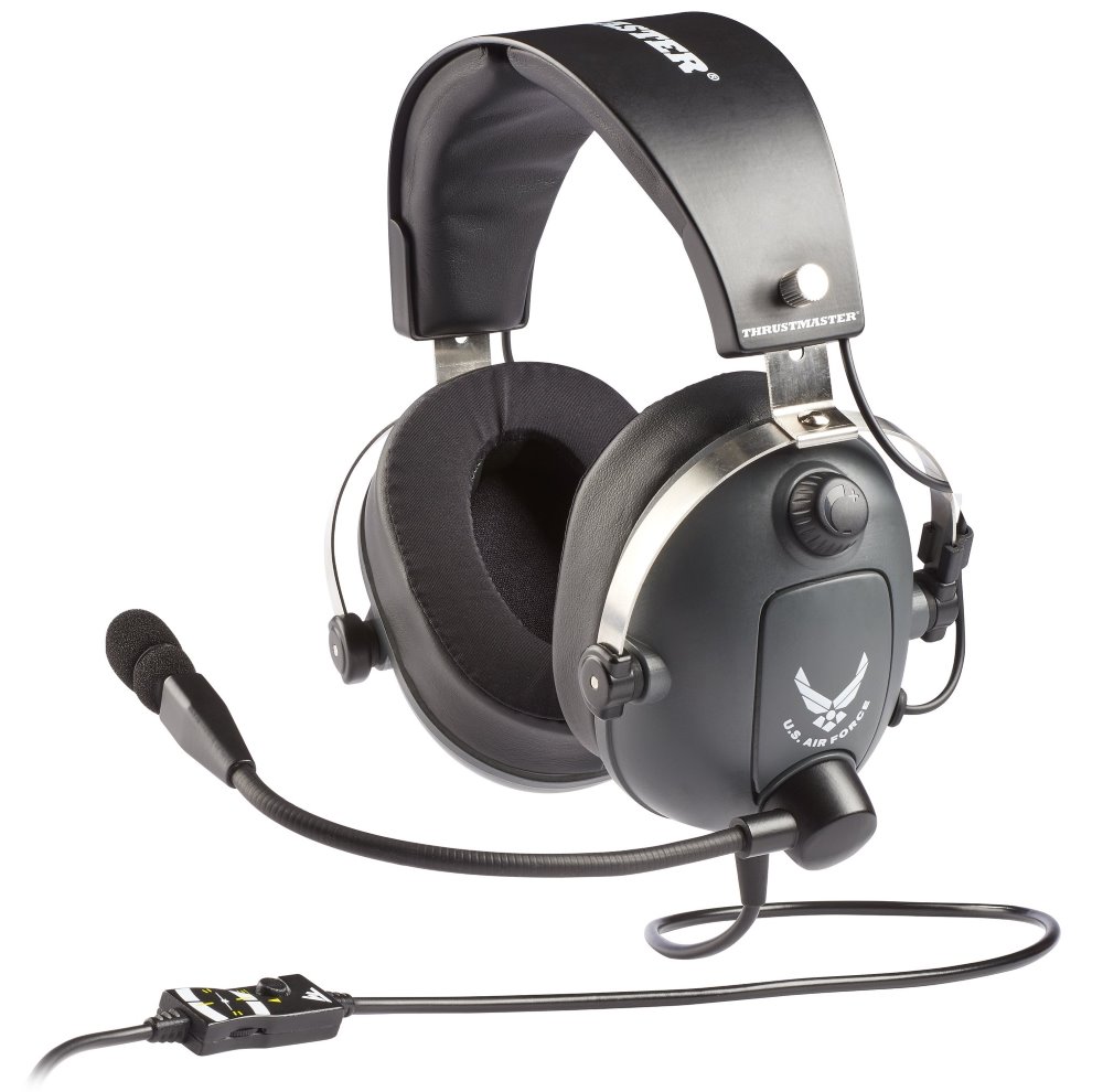ThrustMaster T.Flight - U.S. Air Force Edition - náhlavní souprava - plná velikost - kabelové - 3.5 4060104