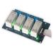 TINYCONTROL rozšiřujicí deska 4x relé 250VAC/16A pro LK3 a LK4 GSMKON-010