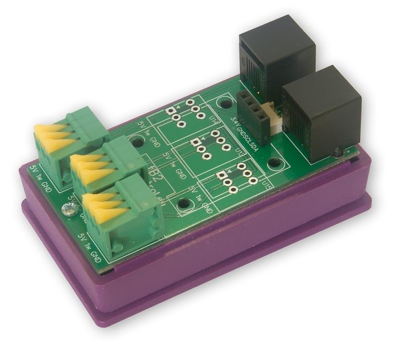 TINYCONTROL rozšiřující modul s 1wire, I2C a OLED displej pro LAN ovladač v3 LANKON-104