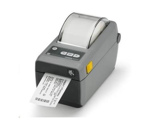 Tiskárna Zebra DT Printer ZD410; 2", 300 dpi, EU and UK Cords, USB, USB Host, BTLE, 802.11ac and Blueto ZD41023-D0EW02EZ