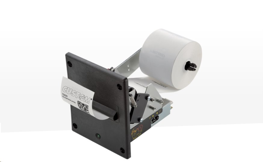 Tlačiareň Custom TG02H RS232, USB, 57mm 915HZ010300300