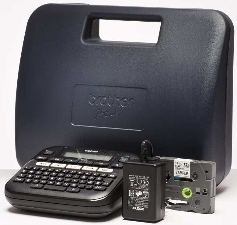 Tlačiareň samolepiacich štítkov Brother, PT-D210VP, s kufrom PTD210VPYJ1