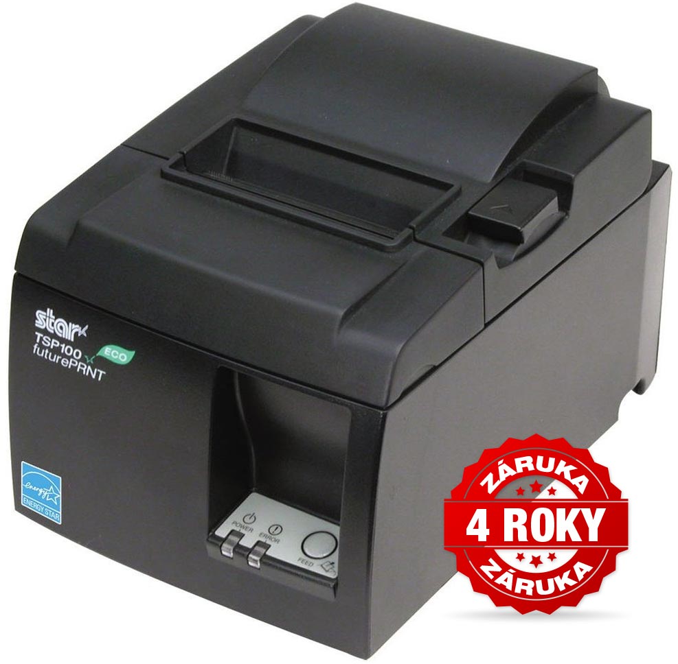 Tlačiareň Star Micronics TSP143IIBI Černá, BT, řezačka, 4 roky záruka 39472190