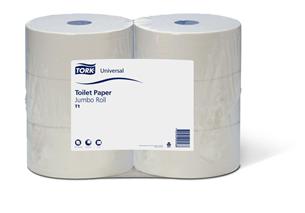 Toaletný papier Tork Jumbo Universal T1 v roli, 1 vrstva, 6ks 120160