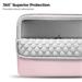 Tomtoc puzdro 360 Protective Sleeve pre Macbook Air/Pro 13" 2020 - Baby Pink A13C2P1