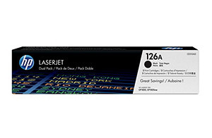 Toner HP CE310AD 126A černý pro HP CLJ CP1025 (cca 1200 str) 2 balení