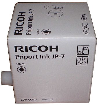 toner ink RICOH Typ JP7 BK Priport JP 750 893713/817219