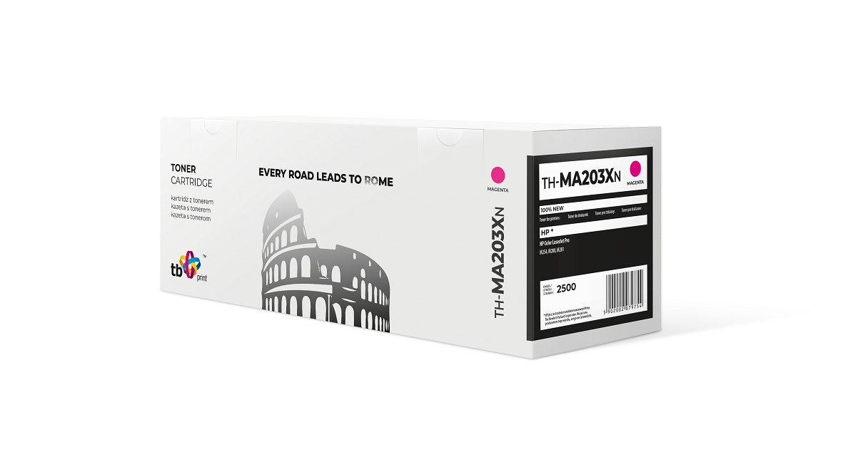 Toner TB komp. s HP CF543X, nová, Magenta TH-MA203XN