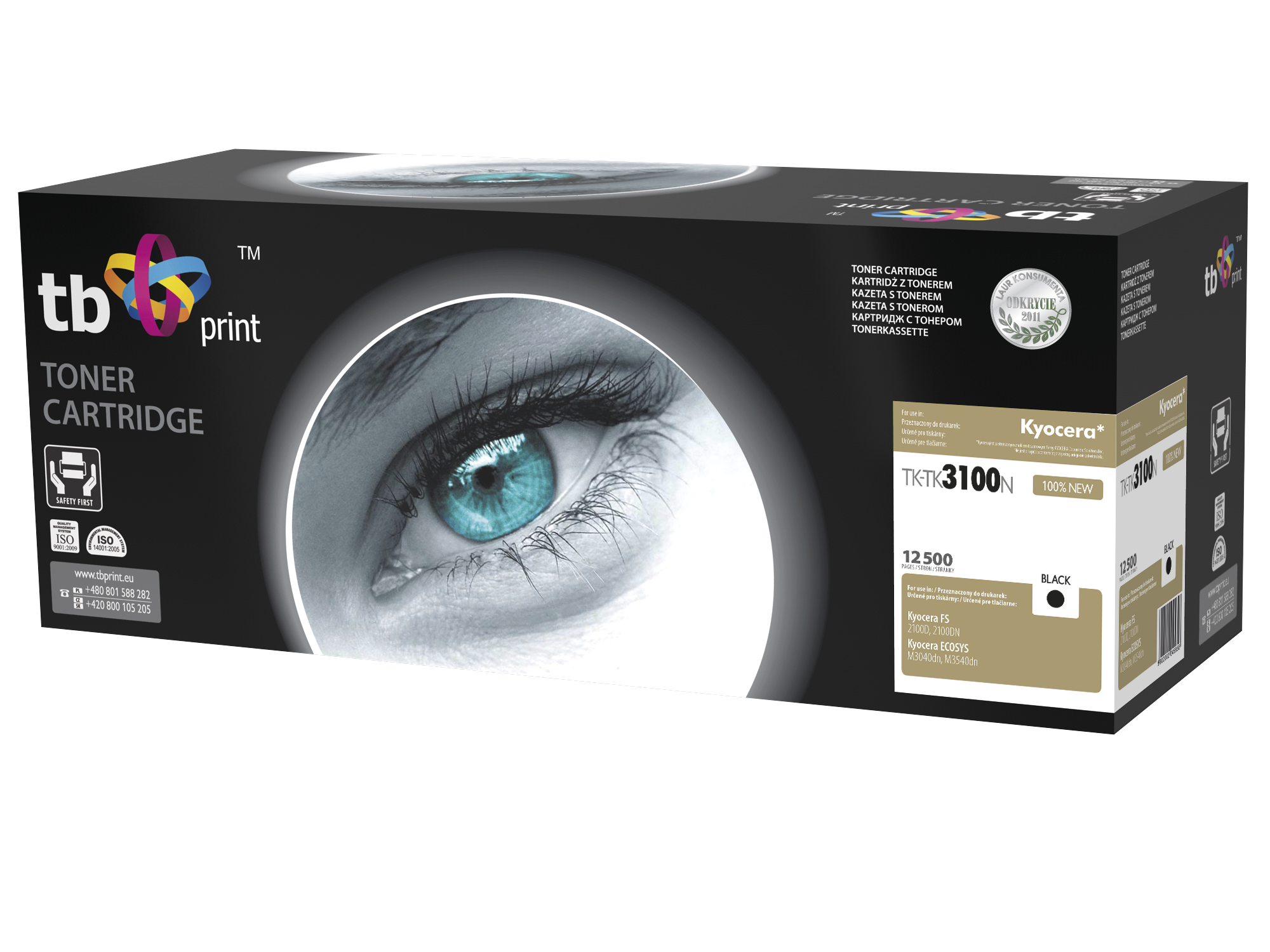 Toner TB kompatibilní s Kyocera TK-3100, Black TK-TK3100N
