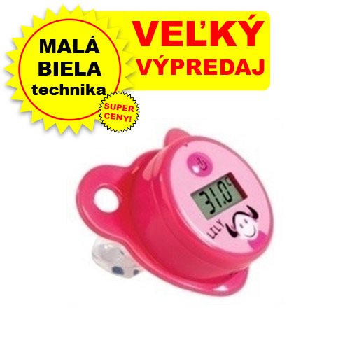 Topcom Digital Soother Thermometer 110 Lily, Dudlíkový teplomer pre dievčatká 10002647