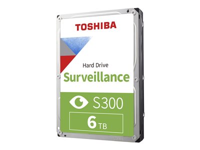 TOSHIBA, BULK S300 Surveillance HardDrive 6TB SMR HDWT860UZSVA