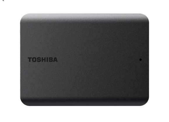 TOSHIBA HDD CANVIO BASICS 2TB, 2,5", USB 3.2 Gen 1, černá / black HDTB520EK3AA