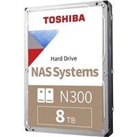 TOSHIBA HDD N300 NAS 8TB, SATA III, 512MB cache, BULK HDEX01RZNA51F