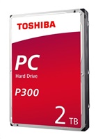 TOSHIBA HDD P300 2TB, SATA III, 7200 rpm, 64MB cache, 3,5" HDWD120EZSTA