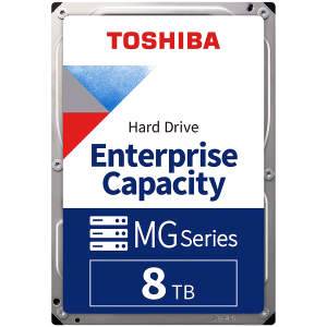 Toshiba MG Series - Pevný disk - 8 TB - interní - 3.5" - SAS 12Gb/s - 7200 ot/min. - vyrovnávací pa MG08SDA800E