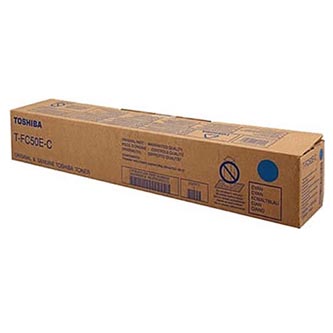 Toshiba originál toner T-FC50EC, cyan, 33600str., 6AJ00000113, Toshiba e-studio 2555CSE, 3055CSE, 3