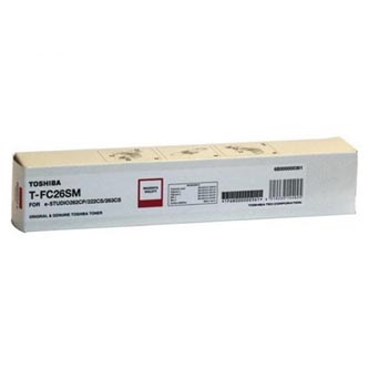 Toshiba originál toner TFC26SM6K, magenta, 6000str., 6B000000555, high capacity, Toshiba e-Studio 2