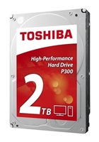 Toshiba P300 Desktop PC - Pevný disk - 2 TB - interní - 3.5" - SATA 6Gb/s - 7200 ot/min. - vyrovnáv HDWD120UZSVA