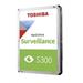 Toshiba S300 Surveillance - Pevný disk - 10 TB - interní - 3.5" - SATA 6Gb/s - 7200 ot/min. - vyrov HDWT31AUZSVA