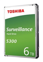 Toshiba S300 Surveillance - Pevný disk - 6 TB - interní - 3.5" - SATA 6Gb/s - 7200 ot/min. - vyrovn HDWT360UZSVA